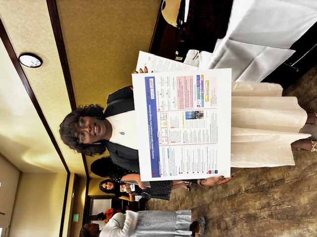 Speaking at a community engagement event